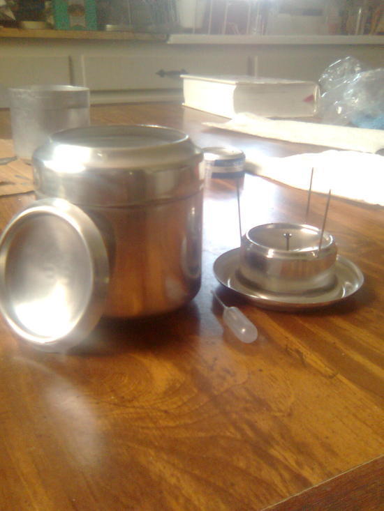 Pot, Stove, Lid, Priming Dropper
