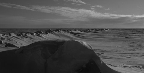 First pressure ridge.