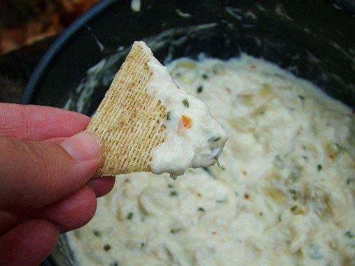 crab and artichoke dip
