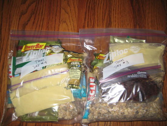 Day 3 & 4 Food.