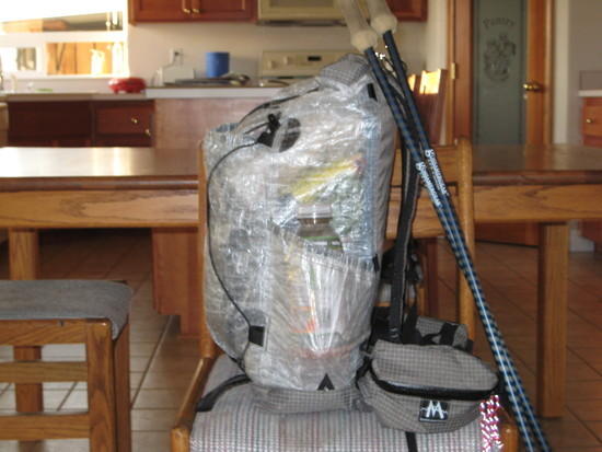 Pack Loaded - Side View