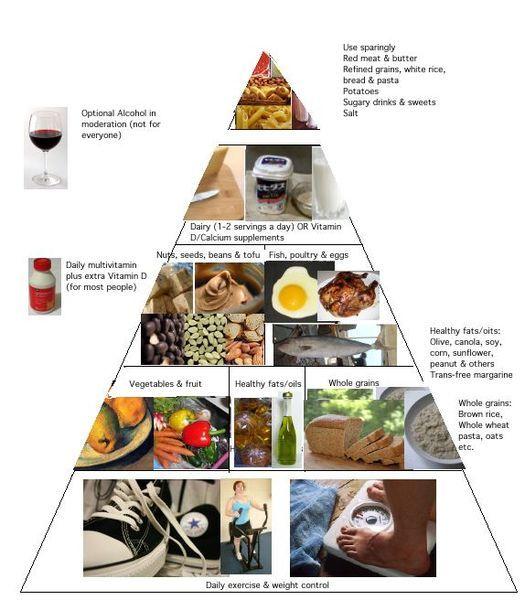 harvard health pyramid