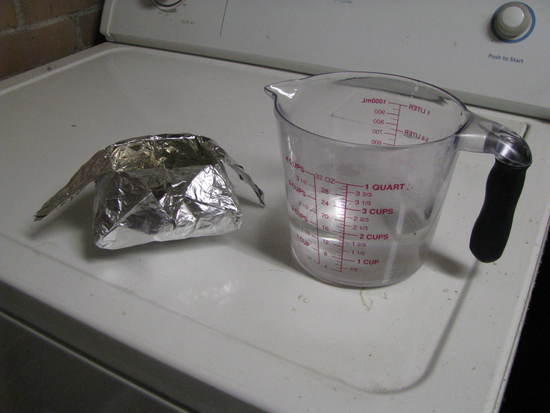 Al Foil Water Content