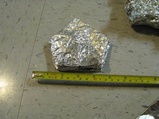 Compacted Al Foil