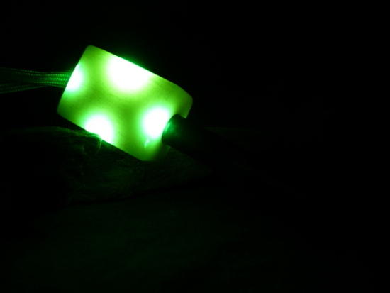 ghost green g-10 w/ glow