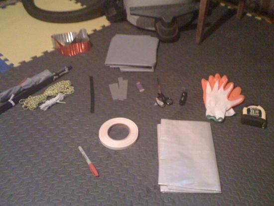 All The Components Assembled in my Basement