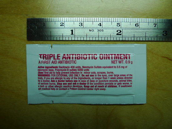 Triple Antibiotic package
