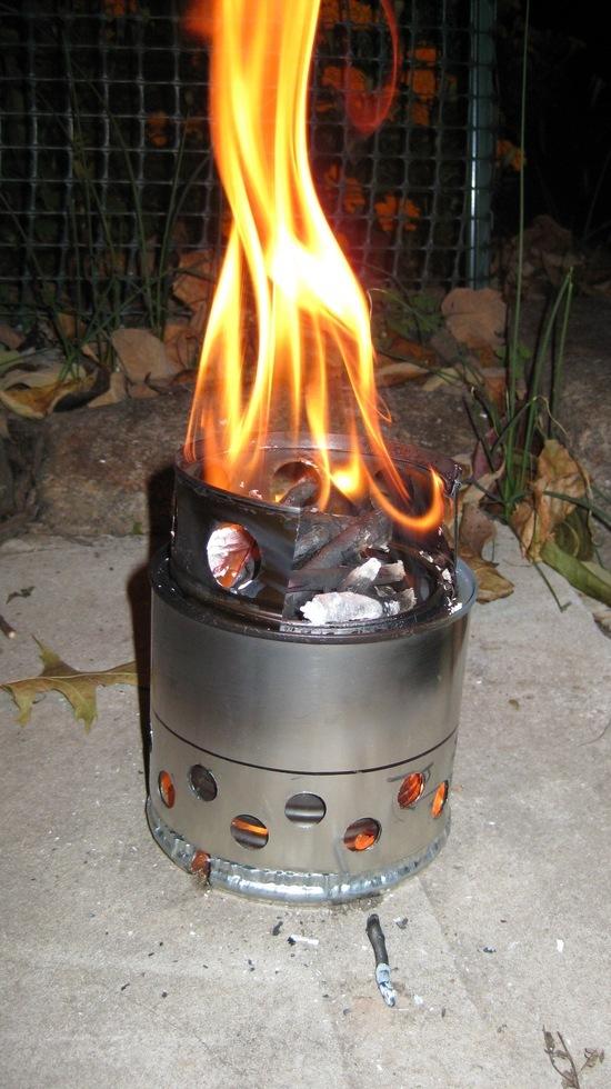 Burning the Chopped Stove