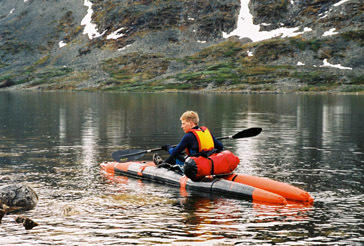 narrow PVC cataraft