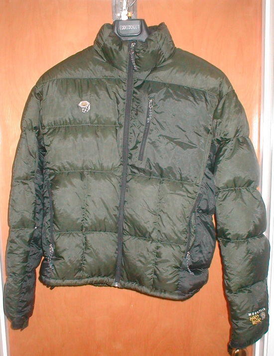 Mountain Hardwear Phantom Jacket repaired hole in right sleeve Size M $100