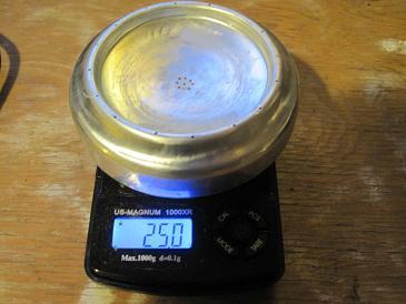 stove on scale