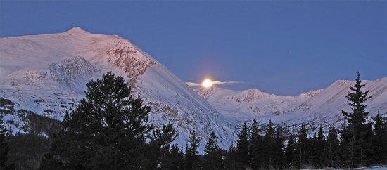 Setting Moon