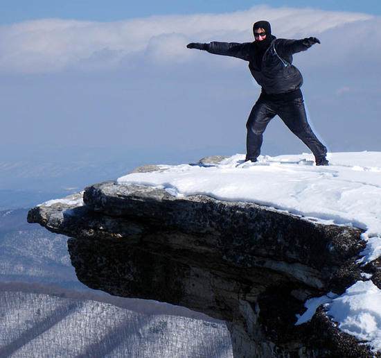 AT McAfees Knob