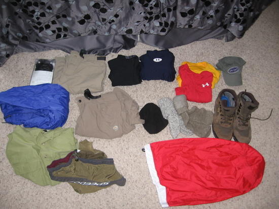 clothes list