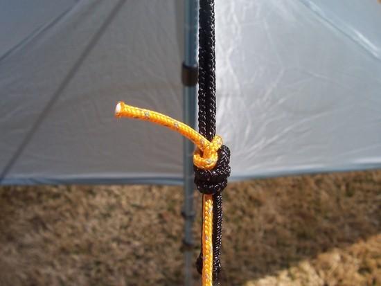 Fishermen's knot detail
