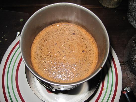 coffee in the pot