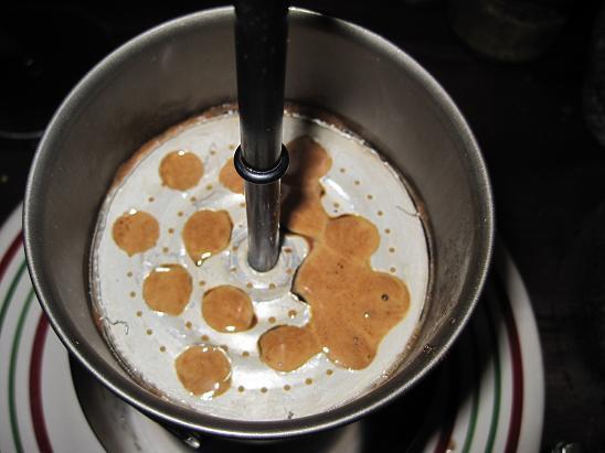 steeping with the lid off