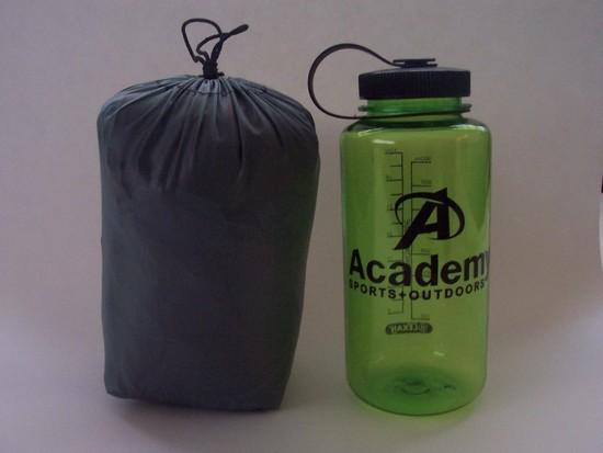 SUL tarp, bug net and Kooka Bay pillow with case in stuff sack