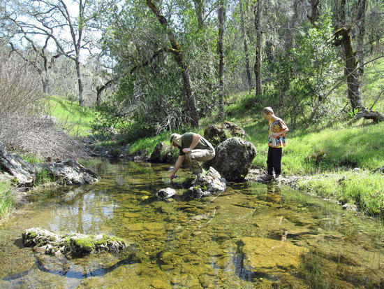 Josh Getting Some Water with His 2nd Oldest Son