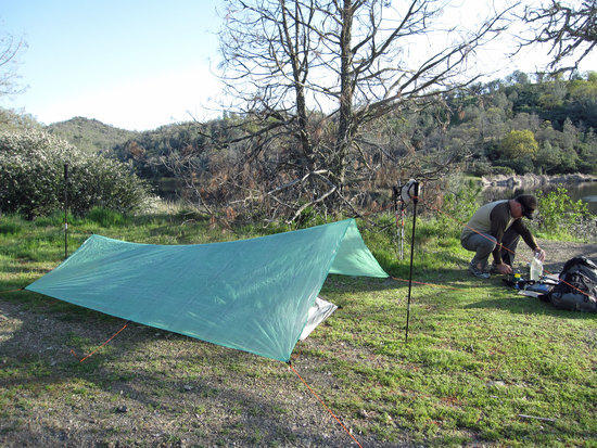 Jay's New BPL Stealth Nano Tarp
