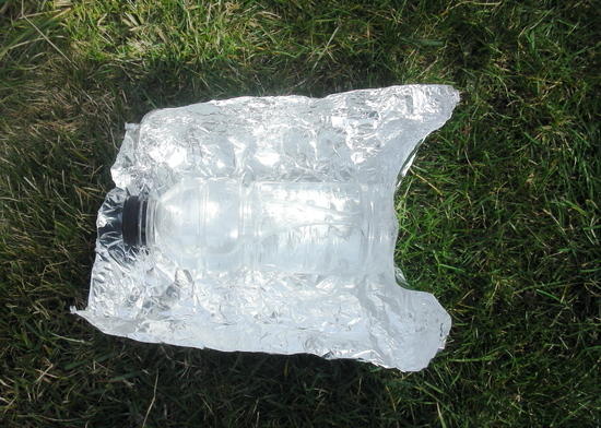 tinfoil/sport drink bottle