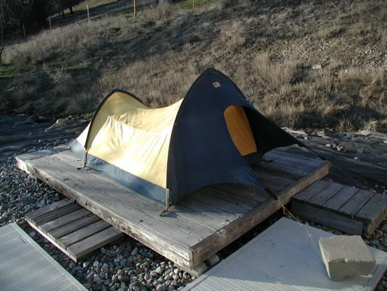 REI tunnel tent