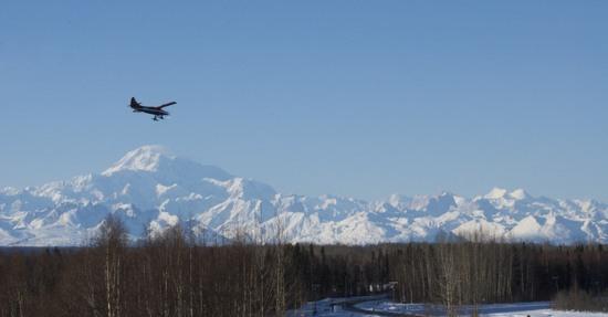 Denali and bush plane