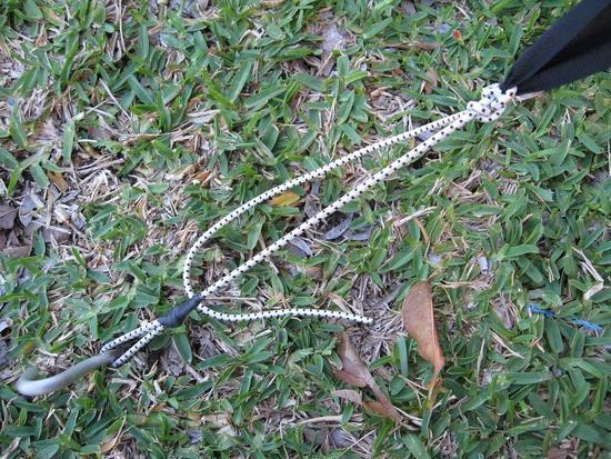 shock cord tie outs
