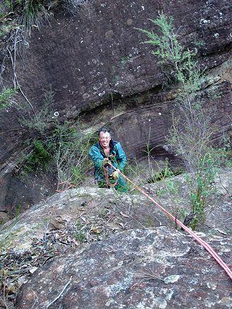 Main Creek abseil 0364
