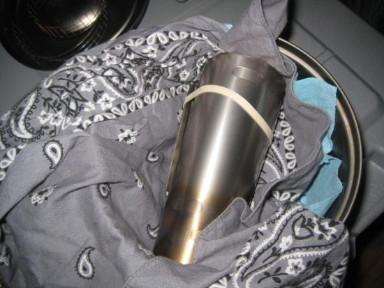 stove in pot