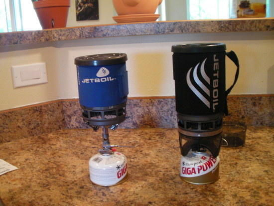 Setup for cooking side by side