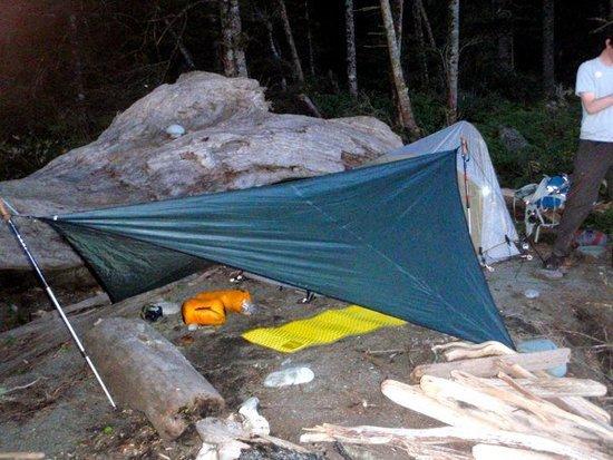 Marc's tarp setup