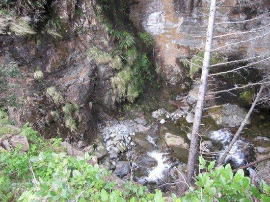 waterfall pit