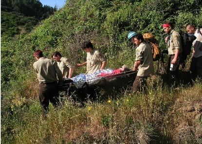 Rescued by the CCC Back Country Crew