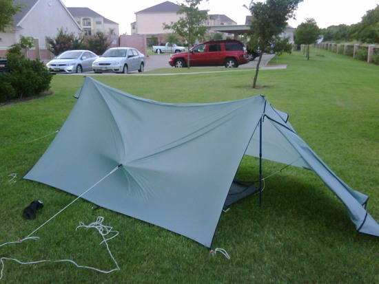 Tent in 25mph wind