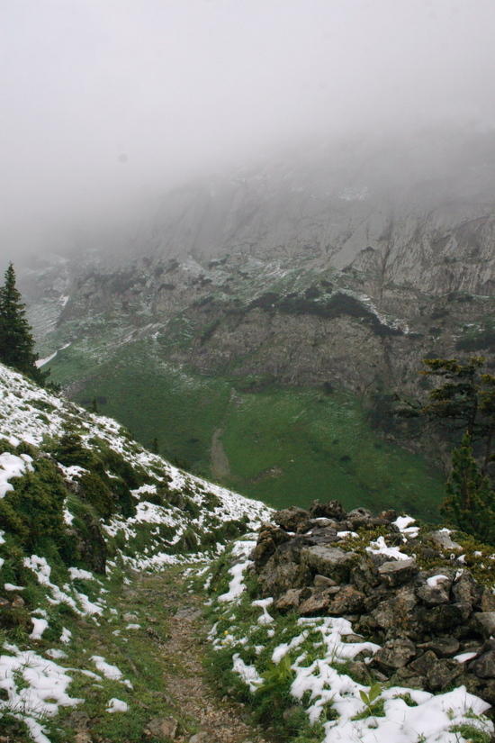 first bits of snow