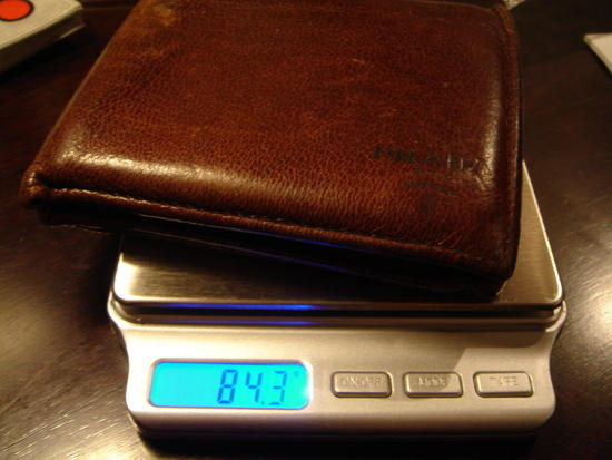 deer leather wallet