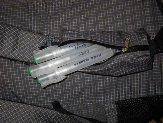 Hand cleaner in spray bottle