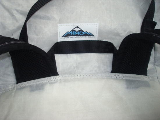 HMG shoulder strap stitchin