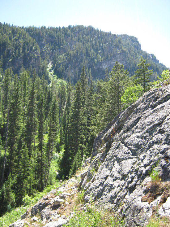View from rock 1