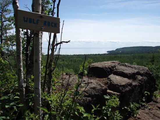 A View from Wolf Rock