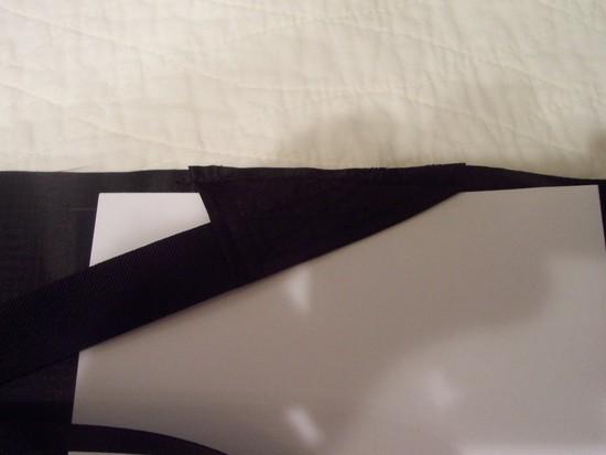 Gros grain anchor point