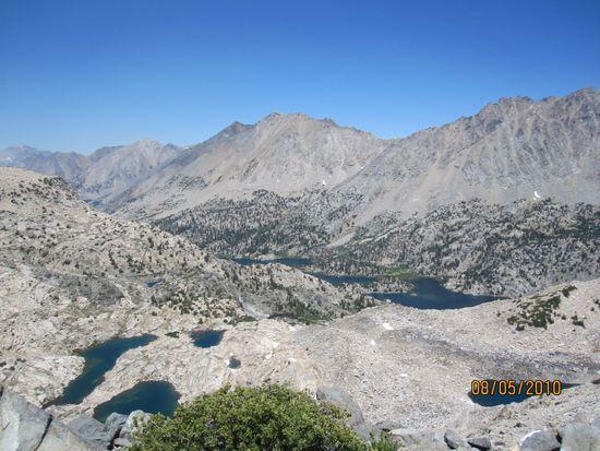 View from Glen Pass