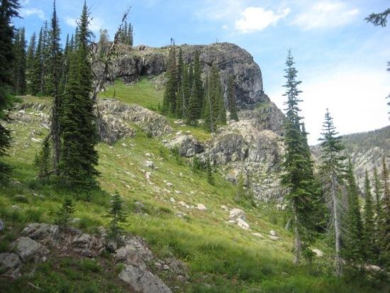just north of Sander's Lake