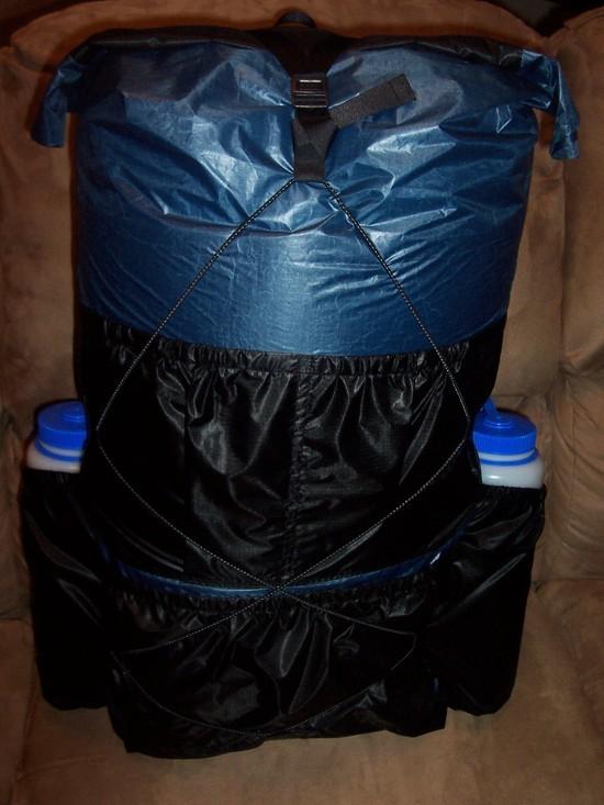 Rear pack panel compression detail