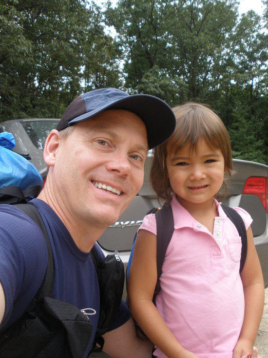 At the trailhead