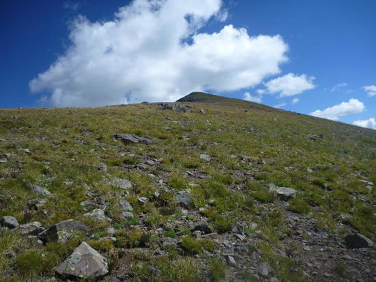 Approach to Summit Peak