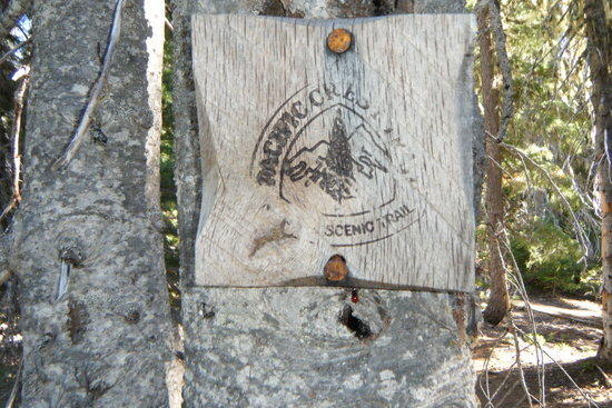 PCT Trail Marker