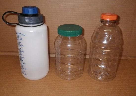 Bottles to use with Steripen