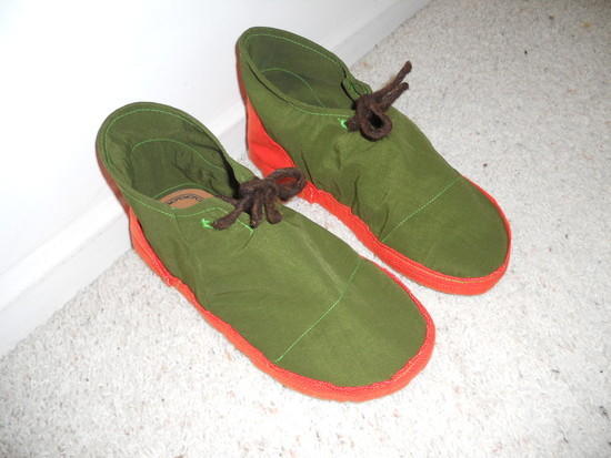 Homemade shoes